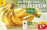 Bio Bananen von BioBio für 1,79 € bei Netto Marken-Discount im Angebot Bio Bananen von BioBio im aktuellen Netto Marken-Discount Prospekt