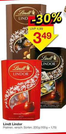 Lindt Lindor bei Jawoll in Offenbach Lindt Lindor im Angebot bei Jawoll Offenbach für 3,49 €