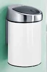 Eimer Touch Bin Weiß Angebote von Brabantia bei Zurbrüggen Rheda-Wiedenbrück für 39,99 €