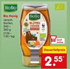 Bio Honig Angebote von BioBio bei Netto Marken-Discount Fürth für 2,55 €
