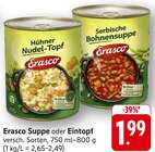 Hühner Nudel-Topf im Angebot bei E center in Heilbronn Hühner Nudel-Topf Angebote von Erasco bei E center Heilbronn für 1,99 €