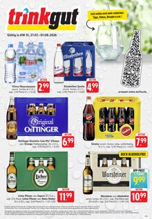 Oettinger im Trinkgut Prospekt "Aktuelle Angebote" mit 6 Seiten (Mainz)