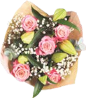 V-Markt Türkheim - Premium-Rosen / Lilienstrauß Angebot im Prospekt Premium-Rosen / Lilienstrauß bei V-Markt im Türkheim Prospekt für 19,99 €