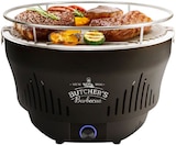 Holzkohle-Tischgrill mit Aktivbelüftung Angebote von Butcher's Barbecue bei REWE Erfurt für 49,99 €