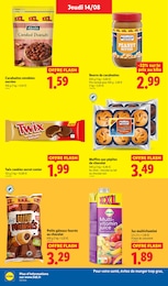 Offre Biscuit Chocolat dans le catalogue Lidl du moment à la page 22