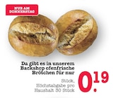 Aktuelle Wecker Angebote bei E center in Frankfurt (Main) Aktuelles Brötchen Angebot bei E center in Frankfurt (Main) ab 0,19 €