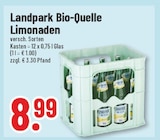 Bio-Quelle Limonaden bei Trinkgut im Nettetal Prospekt für 8,99 €