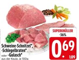 Schweine-Schnitzel Angebote bei EDEKA Germering für 0,69 €