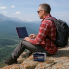 Batterie nomade et convertisseur solaire 111Wh à 86,95 € dans le catalogue PEARL