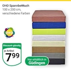 Spannbettuch von OHO im aktuellen GLOBUS Prospekt