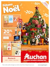 Glace Angebote im Prospekt "Fêtons Noël" von Auchan Hypermarché auf Seite 1