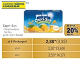 Capri-Sun im aktuellen Metro Prospekt