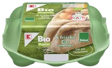 Frische Eier im Angebot bei Kaufland in Garbsen Frische Eier Angebote von K-BIO ORGANIC bei Kaufland Garbsen für 2,59 €
