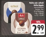Kaffee Kugeln Angebote von Melitta bei EDEKA Altenburg für 2,99 €