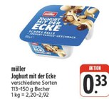 nah und gut Torgau - Joghurt mit der Ecke Angebot im Prospekt Joghurt mit der Ecke bei nah und gut im Torgau Prospekt für 0,33 €