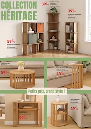 Prix et réduction Table Ronde dans le prospectus Maxi Bazar en cours Offre Table Ronde dans le catalogue Maxi Bazar du moment à la page 9