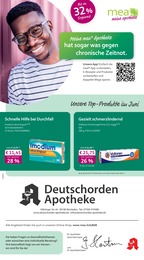 Apotheken Prospekt von mea - meine apotheke in Vöhringen Aktueller mea - meine apotheke Apotheken Prospekt für Vöhringen: Unsere Juni-Angebote mit 4} Seiten, 01.06.2026 - 30.06.2026