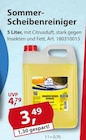 Sommer-Scheibenreiniger bei Sonderpreis Baumarkt im Prospekt "" für 3,49 €