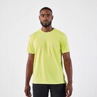 Laufshirt kurzarm Herren atmungsaktiv - Run 500 Dry gelb im aktuellen DECATHLON Prospekt