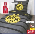 Aktuelles BVB 09 Bettwäsche Angebot bei Netto Marken-Discount in Mönchengladbach ab 24,99 €
