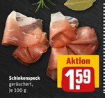 Aktuelle Fleisch Angebote bei REWE in Dortmund Aktuelles Schinkenspeck Angebot bei REWE in Dortmund ab 1,59 €