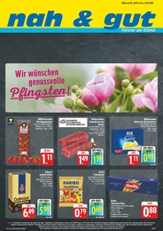 nah und gut Prospekt "Wir lieben Lebensmittel!", 8 Seiten, 18.05.2026 - 18.05.2026 Aktueller nah und gut Prospekt, "Wir lieben Lebensmittel!", mit Angeboten der Woche, gĂŒltig von 18.05.2026 bis 18.05.2026