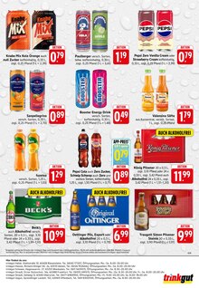 Energydrink im aktuellen Trinkgut Prospekt (Maintal) Energydrink im Trinkgut Prospekt "Aktuelle Angebote" mit 6 Seiten (Maintal)