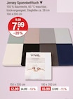Jersey Spannbetttuch von Viva im aktuellen V-Markt Prospekt für 7,99 €