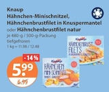 Hähnchen-Minischnitzel im V-Markt Prospekt Hähnchen-Minischnitzel von Knaup im aktuellen V-Markt Prospekt für 5,99 €