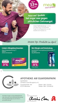 Aktueller mea - meine apotheke Prospekt "Unsere April-Angebote" für München Aktueller mea - meine apotheke Prospekt für München mit Seiten