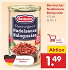 Nudelsauce Bolognaise bei Netto Marken-Discount im Prospekt "" für 1,49 €