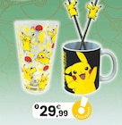 Set cadeau pokémon mug 2 pailles et un verre | 4 ans dans le catalogue JouéClub
