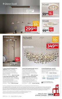 LED-Lampe im aktuellen XXXLutz Prospekt (Mannheim) LED-Lampe im XXXLutz Prospekt "Besteck-Tauschaktion" mit 16 Seiten (Mannheim)