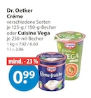 Crème im V-Markt Prospekt Crème von Dr. Oetker im aktuellen V-Markt Prospekt für 0,99 €