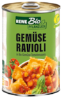 Gemüseravioli im Angebot bei REWE in Pulheim Gemüseravioli Angebote von REWE Bio bei REWE Pulheim für 1,79 €