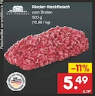 Aktuelle Rindfleisch Angebote bei Netto Marken-Discount in Cottbus Aktuelles Rinder-Hackfleisch Angebot bei Netto Marken-Discount in Cottbus ab 5,49 €