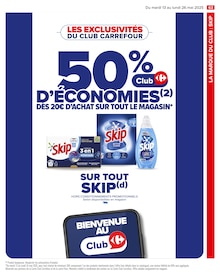 Promotion Skip dans le prospectus Carrefour, valable du 13/05/2025 au 26/05/2025 Promo Skip dans le catalogue Carrefour du moment à la page 67