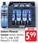 Mineralwasser Angebote von Selters bei EDEKA Pirmasens für 5,99 €