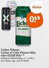 Licher Pilsner, Licher x2 Cola-Pilsner-Mix oder GUDE Pils Angebote bei tegut Witzenhausen für 0,69 €