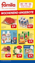 famila Nordwest Supermarkt Prospekt der aktuellen Woche mit 2 Seiten, gültig von 10.07.2025 bis 12.07.2025, in Bersenbrück und Umgebung Aktueller famila Nordwest Supermarkt Prospekt in Bersenbrück und Umgebung, "WOCHENENDANGEBOTE" mit 2 Seiten, 10.07.2025 - 12.07.2025