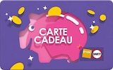 E-carte cadeau Fnac Darty Tirelire en promo chez Fnac E-carte cadeau Fnac Darty Tirelire dans le catalogue Fnac