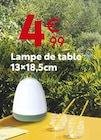 Promo Lampe de table à 4,99 € dans le catalogue Maxi Bazar à Nantes