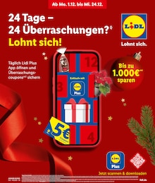 Aktueller Lidl Prospekt (Bremen) Lidl Prospekt "24 Tage – 24 Überraschungen" mit Seiten (Bremen)