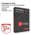 Kopierpapier Go Copy Angebote bei GLOBUS Oberursel für 3,49 €