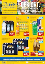 Netto Marken-Discount Prospekt für Langenau: "DER ORT, AN DEM DIE AUSWAHL KEINE GRENZEN KENNT.", 6 Seiten, 06.05.2024 - 11.05.2024