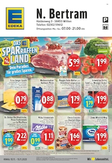 EDEKA Prospekt der Woche "Aktuelle Angebote" Seite 1, 10.11.2025 bis 15.11.2025 für Witten Aktueller EDEKA Prospekt "Aktuelle Angebote" Seite 1 von 24 Seiten für Witten