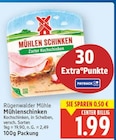 Mühlenschinken von Rügenwalder Mühle für 1,99 € bei E center im Angebot Mühlenschinken von Rügenwalder Mühle im aktuellen E center Prospekt