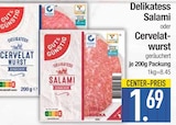 Delikatess Salami von Gut & Günstig im aktuellen EDEKA Prospekt für 1,69 €