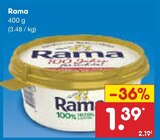 Rama im Angebot bei Netto Marken-Discount in Eberswalde Rama Angebote bei Netto Marken-Discount Eberswalde für 1,39 €