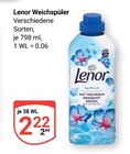 Aktuelle Lenor Angebote bei GLOBUS in Siegen (Universitätsstadt) Aktuelles Weichspüler Angebot bei GLOBUS in Siegen (Universitätsstadt) ab 2,22 €